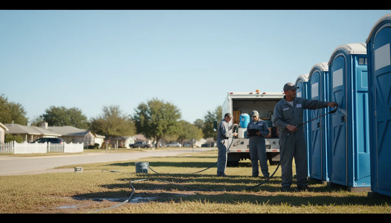 Long-Term Portable Toilet Rental in Buckner, IL near me